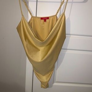 Gold Guess bodysuit